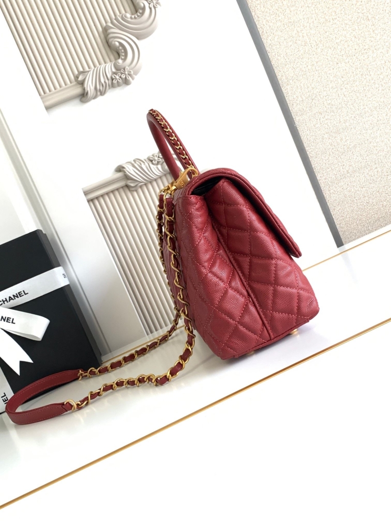 Ch**el top handle bags